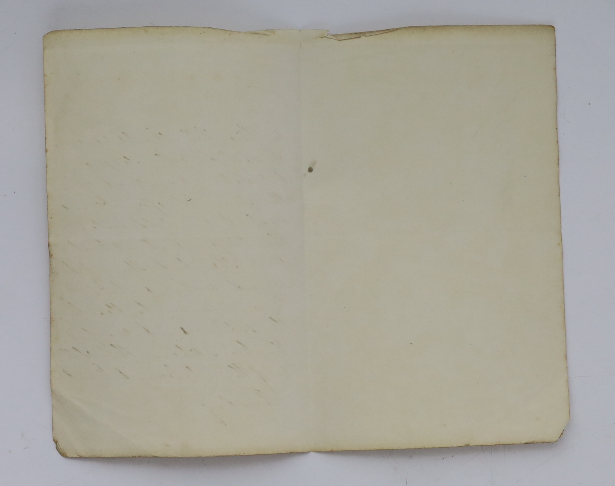 Journal of Emily Eden (1797-1869), novelist and traveller; 1 January - 29 March 1828, Paper book with marbled edges in a parchment binding, 18 x 12 cm, with label of the supplier J Bowen, wholesale stationer, 315 Oxford